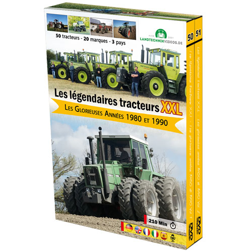 DVD - Les légendaires tracteurs XXL 2dvd