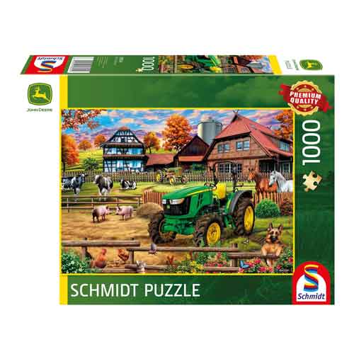 John Deere 5050E - puzzle 1000 pièces