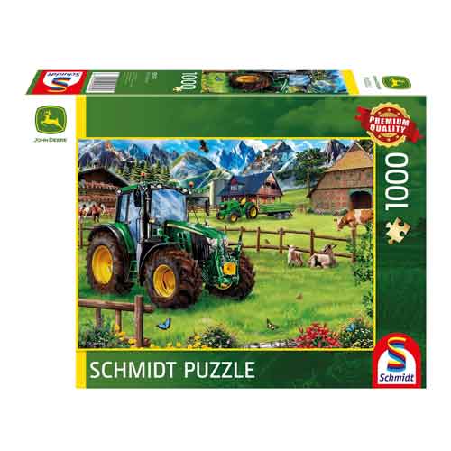 John Deere 6120M - puzzle 1000 pièces