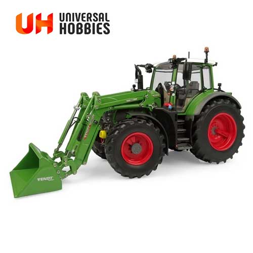 Fendt 618 Vario - Tracteur + frontal - 1:32