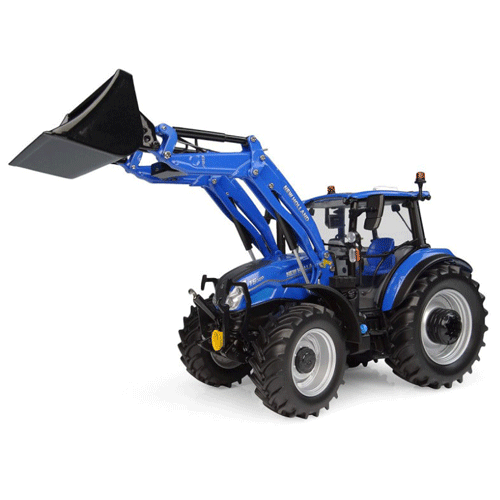 New Holland T5.120 - Tracteur avec frontal- 1:32 New Holland T5.120 - Tracteur avec frontal- 1:32
