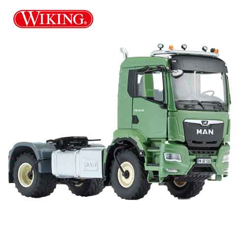 Man TGS 18.510 - Tracteur de camion vert - 1:32