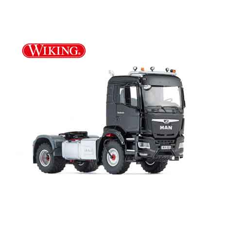 Man TGS 18.510 - Tracteur de camion noir - 1:32