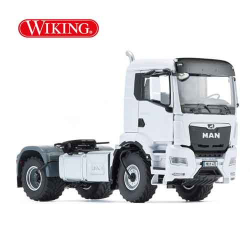 Man TGS 18.510 - Tracteur de camion blanc - 1:32